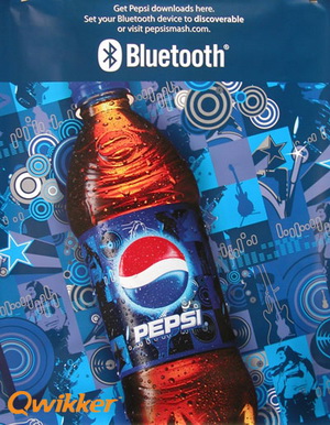 Il tabellone per la campagna di Marketing di prossimità Pepsi